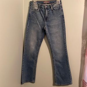 Brand new high rise slim bootcut jeans